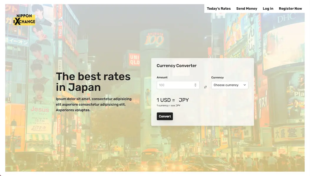 Nippon Exchange website