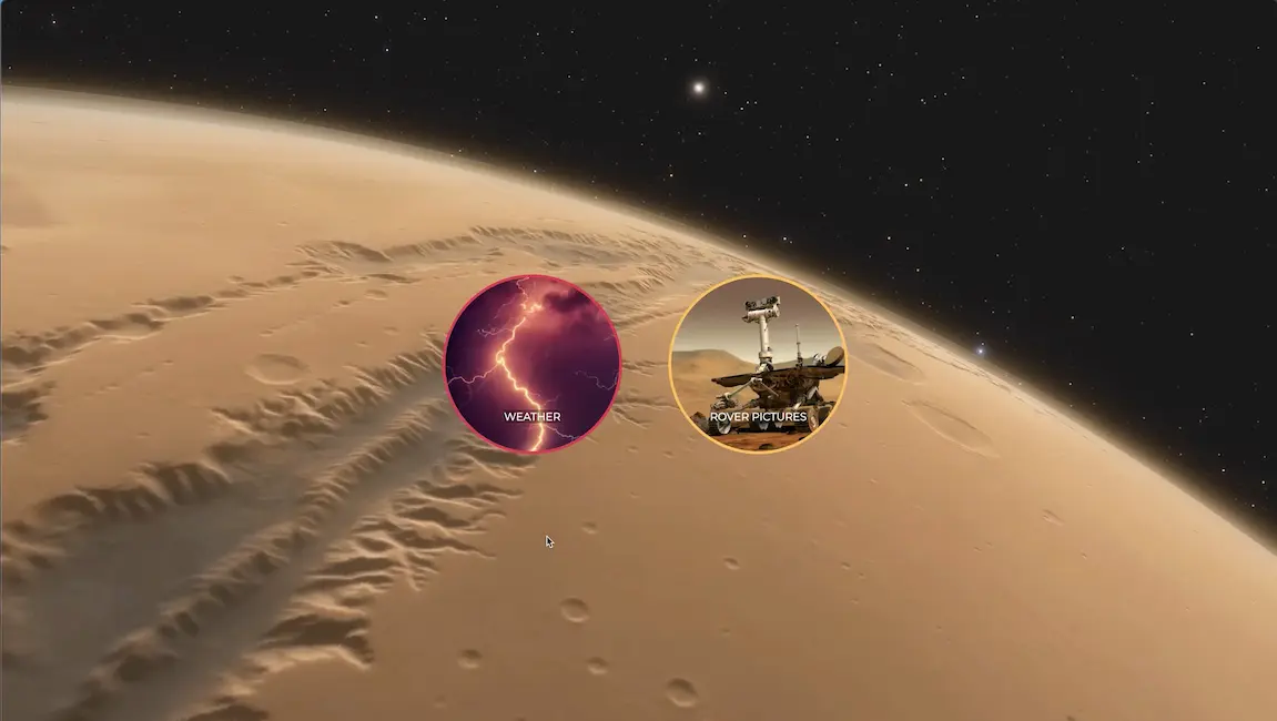 The Red Planet website